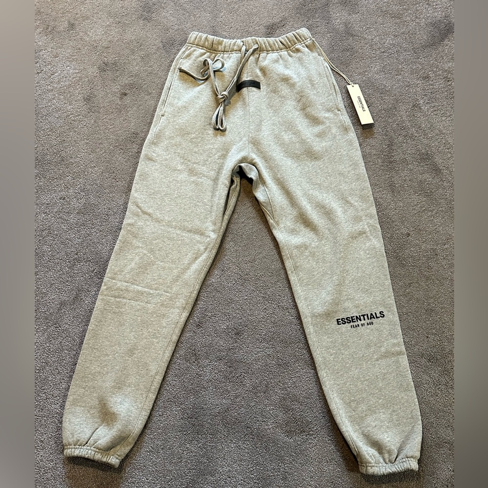 Fear of God Essentials Gray Joggers